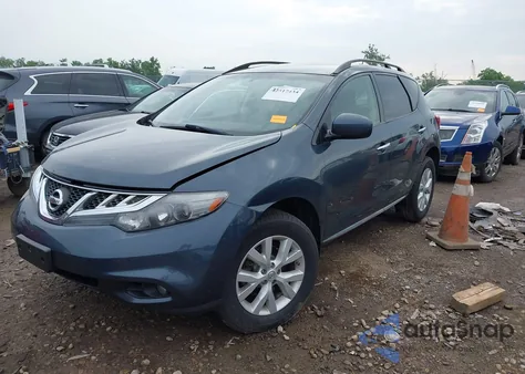 2014 Nissan Murano Sv from USA, damaged, VIN JN8AZ1MU5EW416292